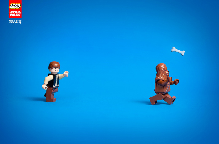 Publicidad de Star Wars en Lego