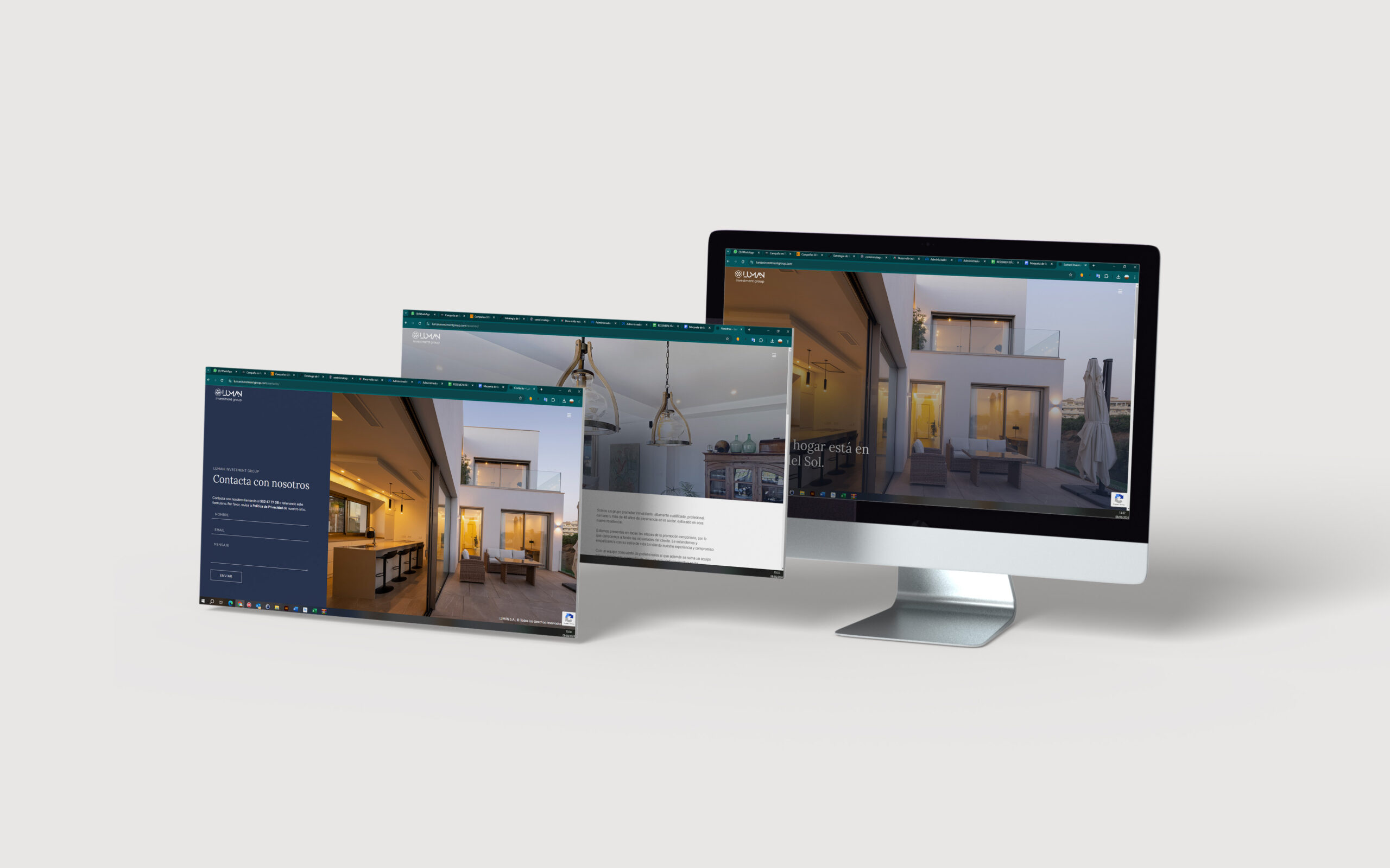 Diseño web | Luman Investmet group