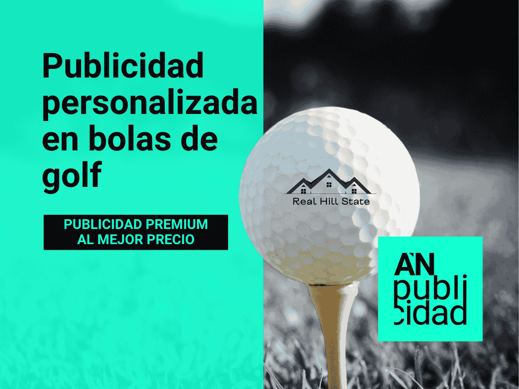 Tu publicidad personalizada en bolas de golf al mejor precio.