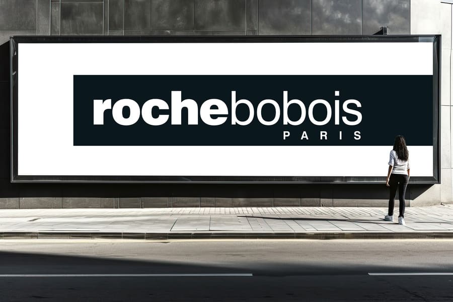 valla publicitaria corporativa roche bobois