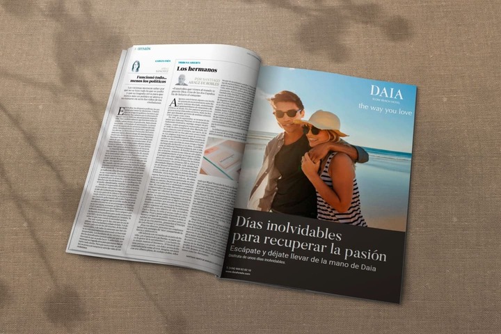 publicidad revista daia