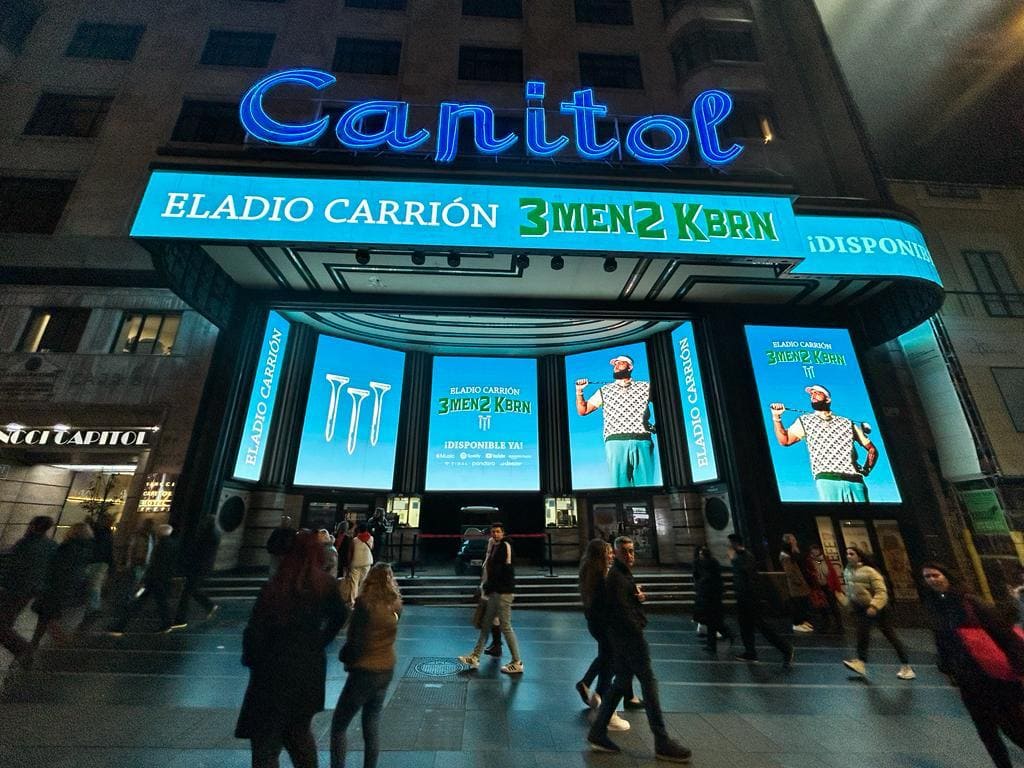 Publicidad Eladio Carrión  | Cines Capitol Madrid